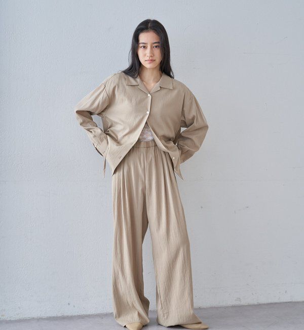  「オープンカラーシャツ」|シャツ・ブラウス|