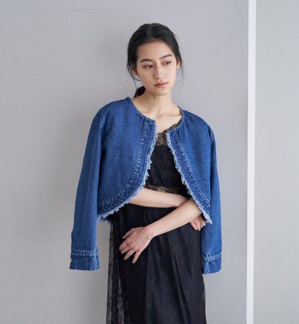  「ショートデニムボレロ」|その他|