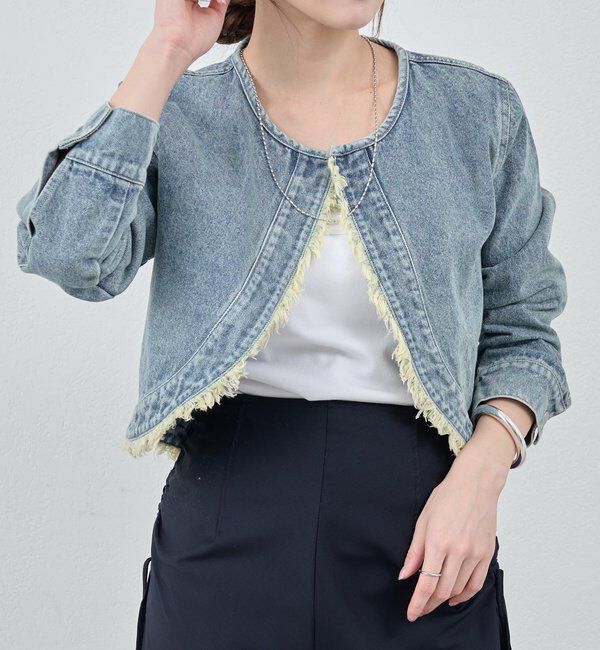  「ショートデニムボレロ」|その他|