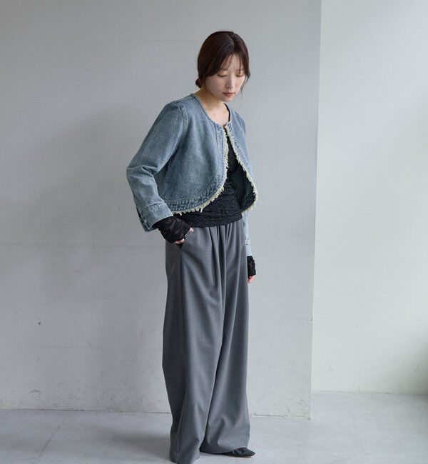  「ショートデニムボレロ」|その他|