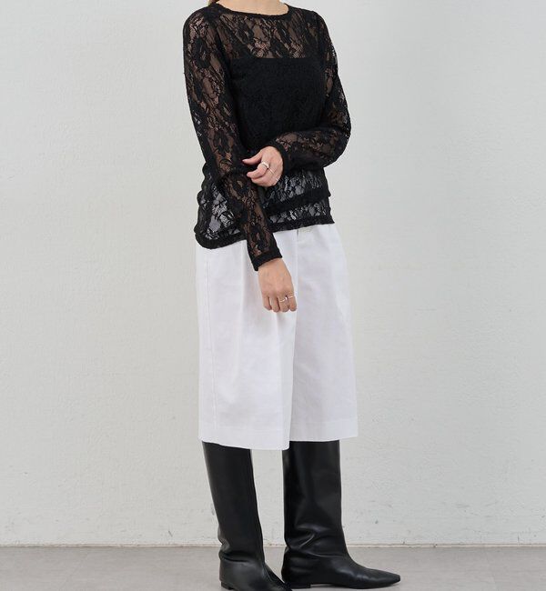  「レースプルオーバー」|Tシャツ・カットソー|