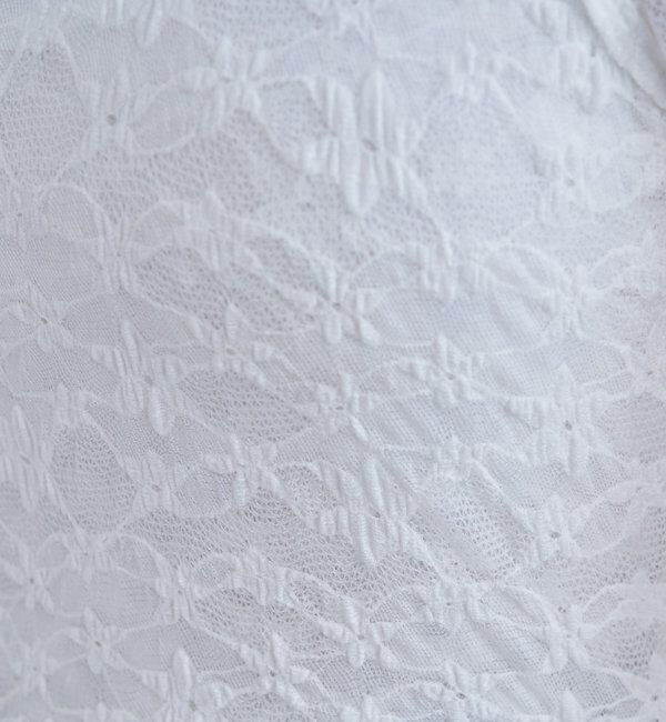  「レースレイヤードカットソー」|Tシャツ・カットソー|