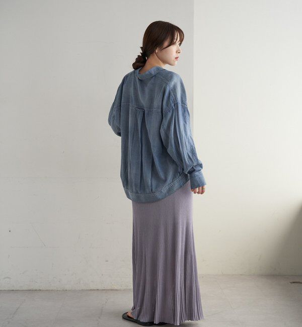  「シアープリーツニットスカート」|スカート|