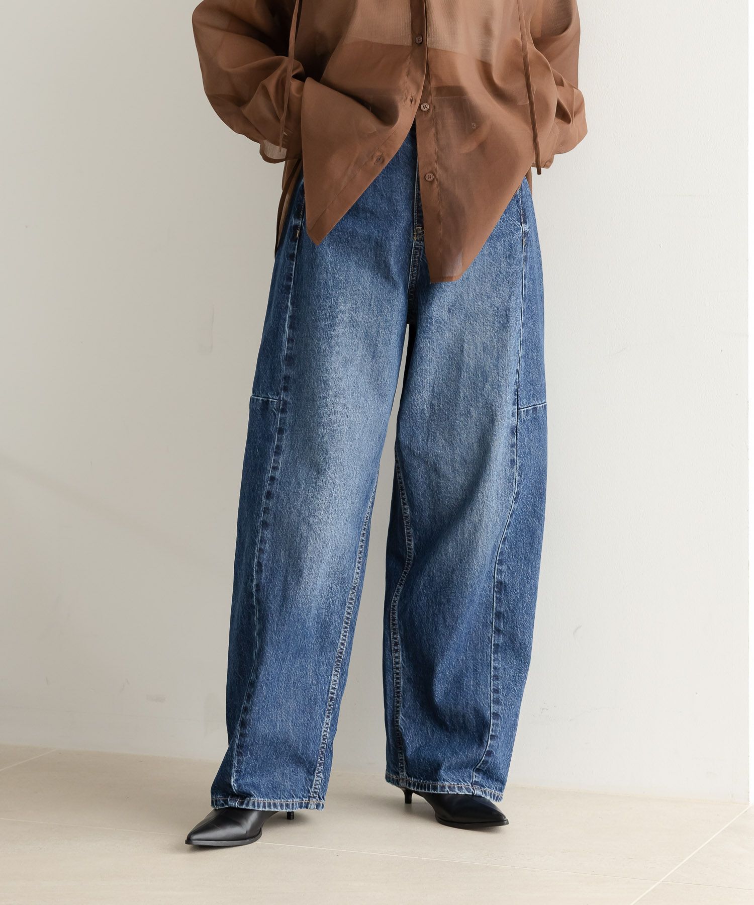 LOWRYS FARM「カーブデニム」|デニム|BLU6