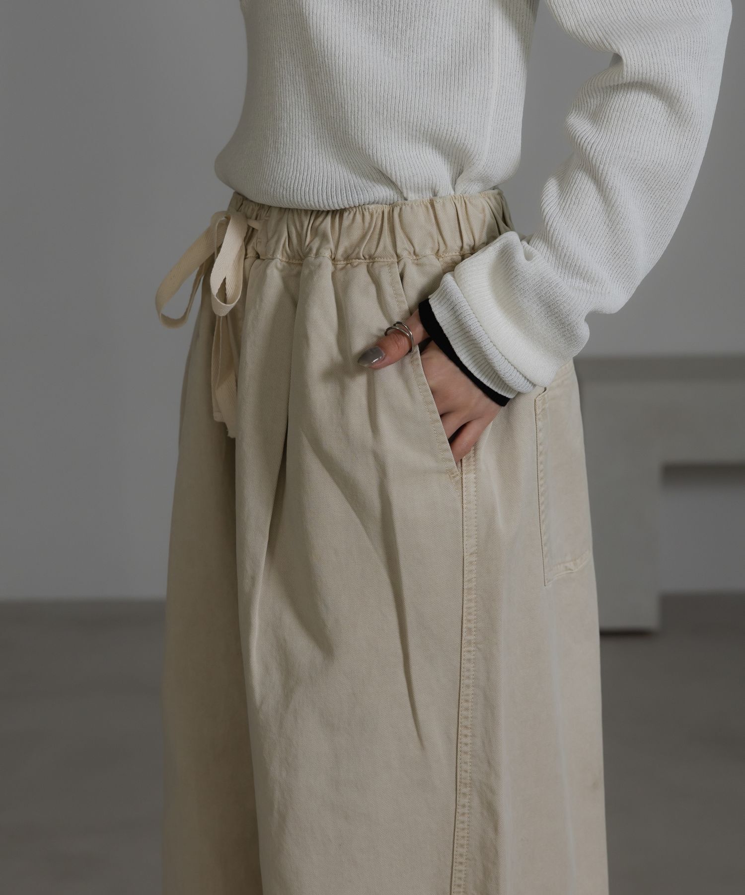 LOWRYS FARM「イージーバギーデニム」|デニム|