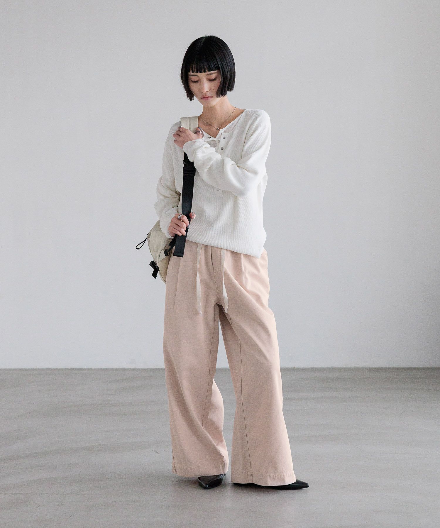 LOWRYS FARM「イージーバギーデニム」|デニム|