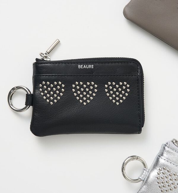 collex「【WEB限定】【BEAURE/ヴュレ】ハートスタッズフラグメントケース」|財布|