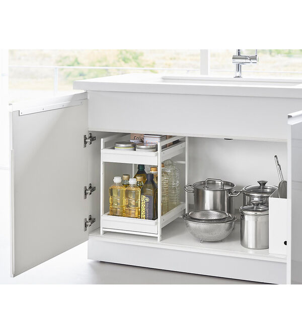 collex「【tower】 シンク下スライドラック2段」|その他|