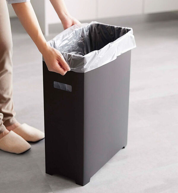 collex「【tower/タワー】スリムゴミ箱 蓋付き 45L対応 分別可能 省スペース」|その他|
