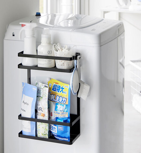 collex「【tower/タワー 】洗濯機横マグネット収納ラック2段 ランドリー マグネット」|その他|