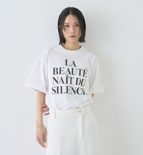 Rouge vif「バックフォト グラフィックロゴTシャツ」|Tシャツ・カットソー|