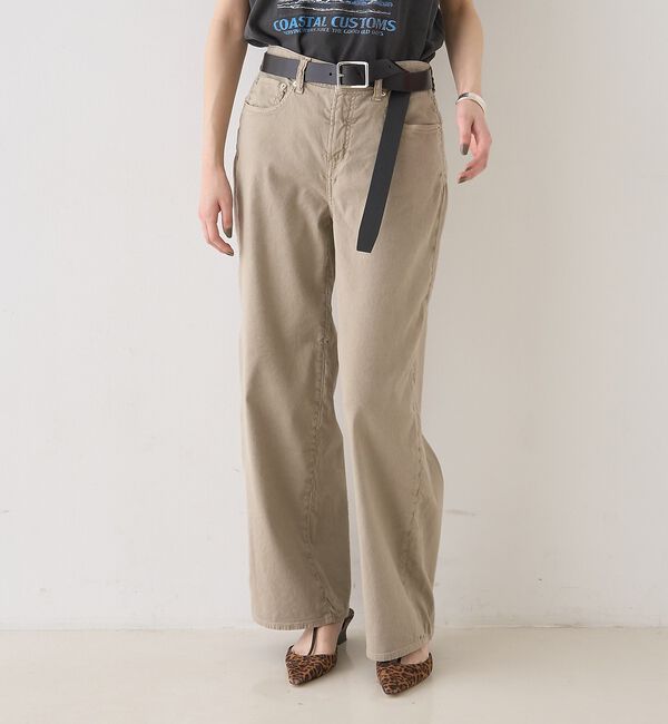 Rouge vif「【RED CARD/レッドカード】35th Anniv. Wide　ワイドデニム」|デニム|