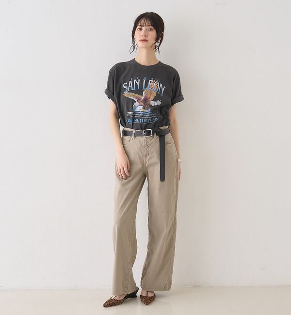 Rouge vif「【RED CARD/レッドカード】35th Anniv. Wide　ワイドデニム」|デニム|