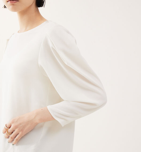 The Store by C' 「【COCUCA】タックスリーブブラウス」|シャツ・ブラウス|