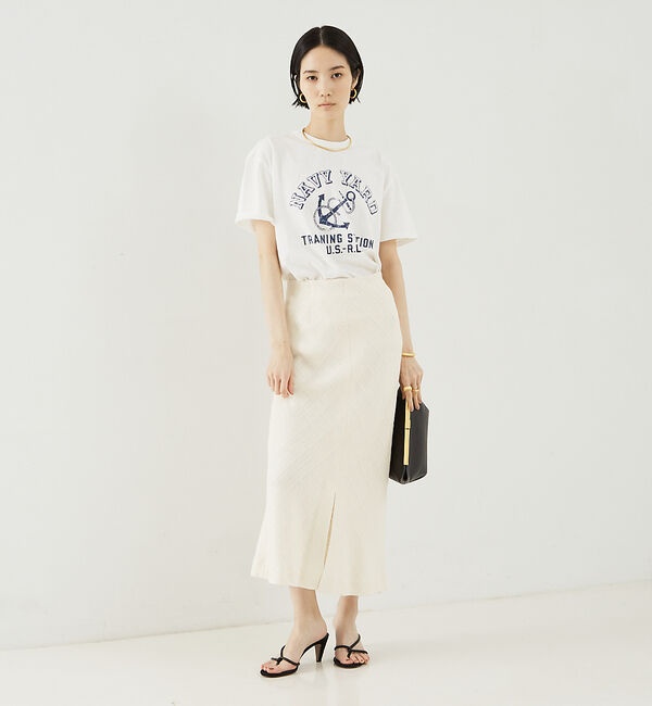 The Store by C' 「【COCUCA】ツィードバイヤススカート」|スカート|