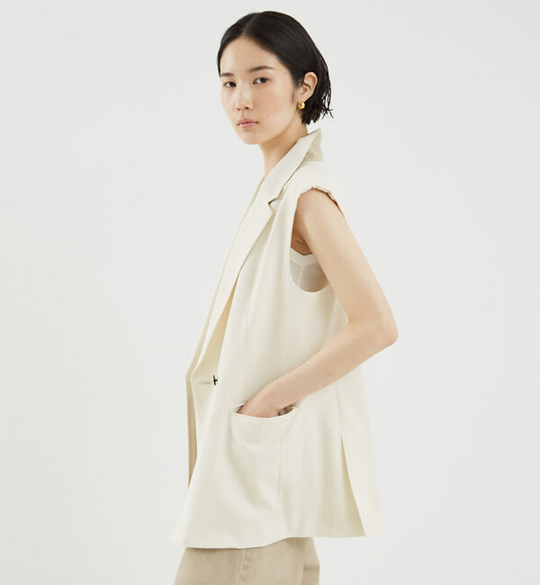 The Store by C' 「【COCUCA】ダブルベスト」|ダウンベスト・ベスト|