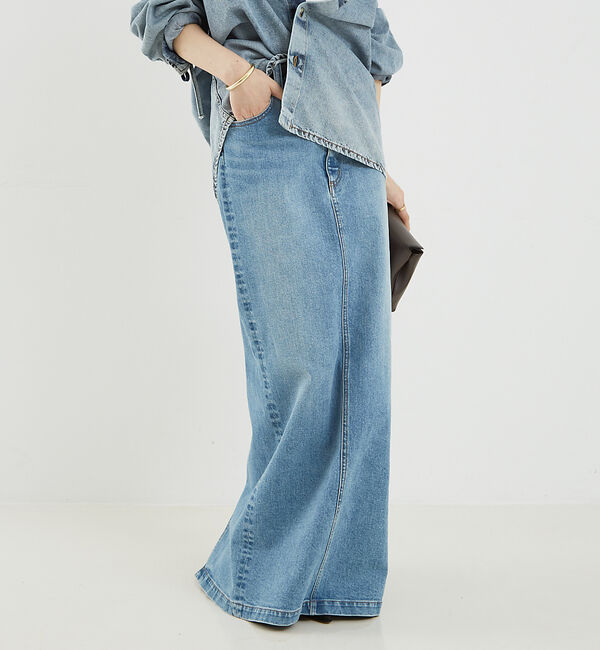 The Store by C' 「【COCUCA】デニムスカート」|スカート|インディゴ