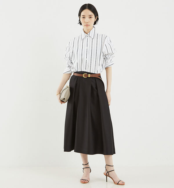 The Store by C' 「【TOTEME】Wool Silk Twinflower Skirt／ウールシル」|スカート|