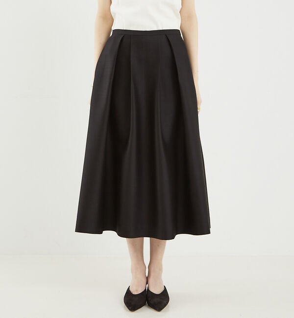 The Store by C' 「【TOTEME】Wool Silk Twinflower Skirt／ウールシル」|スカート|