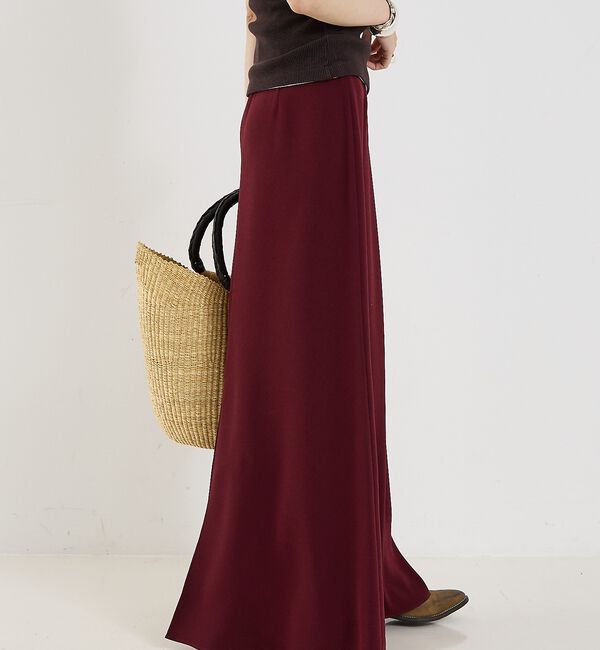 The Store by C' 「【COCUCA】ライトダブルサテンスカート」|スカート|