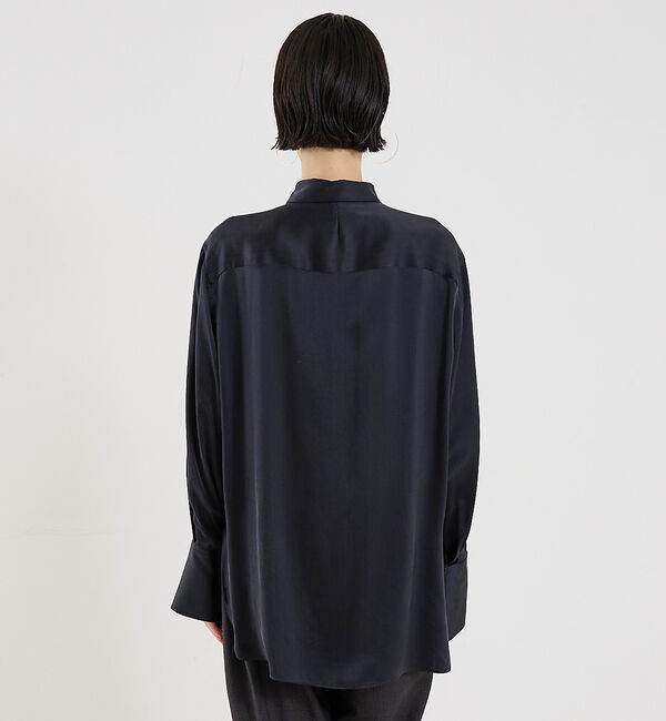 The Store by C' 「【COCUCA】ウォッシャブルシルクシャツ」|シャツ・ブラウス|