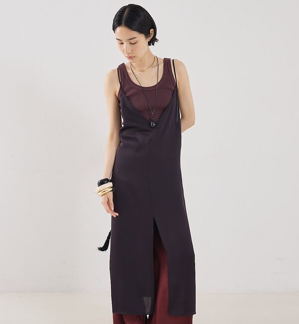 The Store by C' 「【COCUCA】キャミドレス」|ワンピース|チョコ