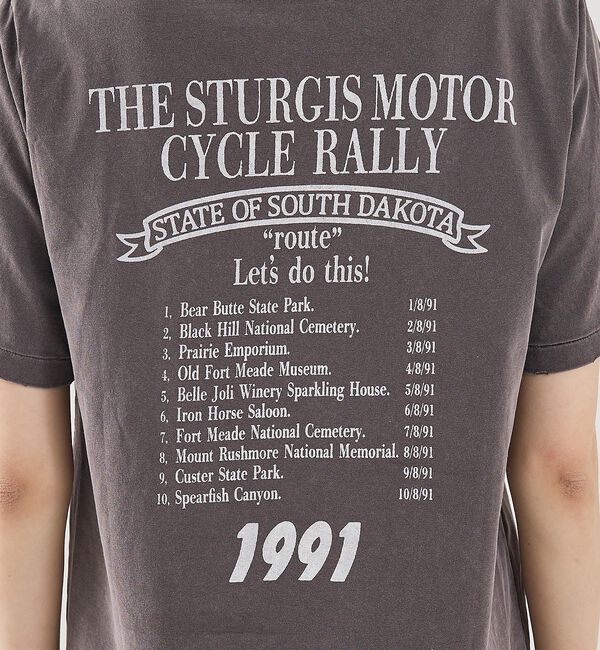 The Store by C' 「【REMI RELIEF】【別注】【WEB限定】GODツアーTee柄半袖カットソ」|Tシャツ・カットソー|