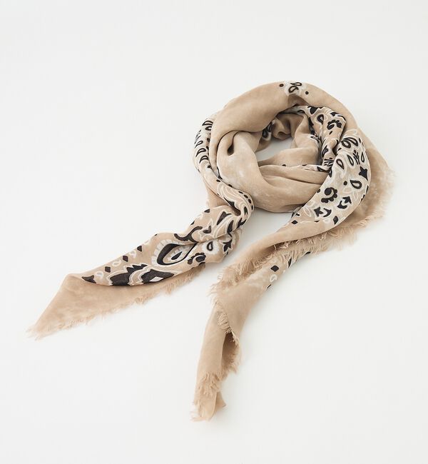 The Store by C' 「【destin】KEZIA QUADRA HAND PRINT SCARF／スカ」|バンダナ・スカーフ|