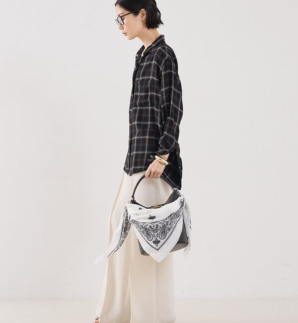 The Store by C' 「【REMI RELIEF】【別注】レーヨンツイルチェックシャツ2」|シャツ・ブラウス|