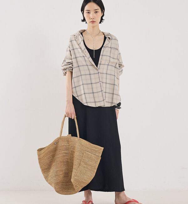 The Store by C' 「【REMI RELIEF】【別注】レーヨンツイルチェックシャツ2」|シャツ・ブラウス|