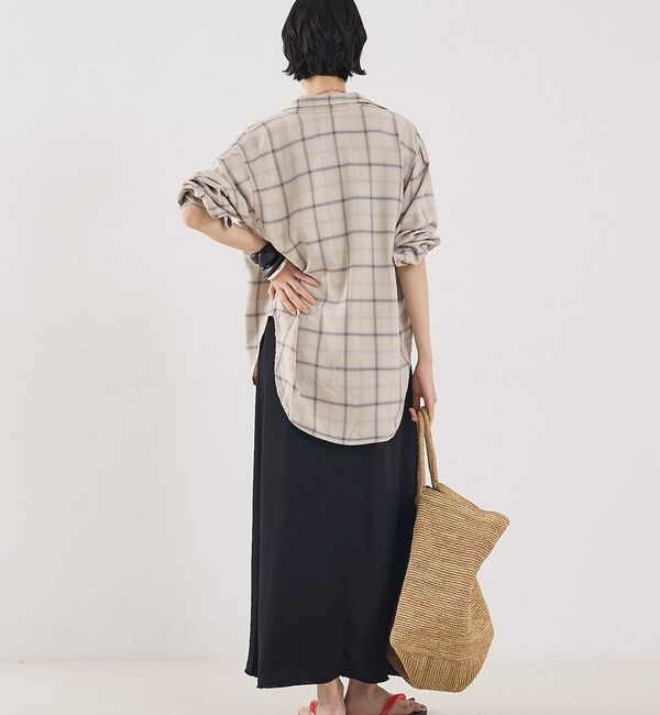 The Store by C' 「【REMI RELIEF】【別注】レーヨンツイルチェックシャツ2」|シャツ・ブラウス|