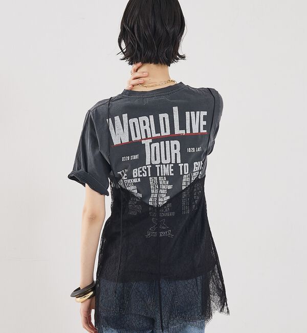 The Store by C' 「【REMI RELIEF】【別注】YOU ROCKツアーTee柄半袖カットソー【」|Tシャツ・カットソー|
