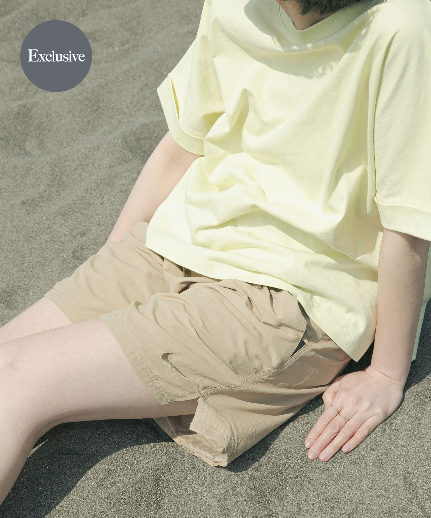 URBAN RESEARCH DOORS「NIKE SWIM　 Exclusive Reナイロン7ボレーショーツ」|その他|ベージュ