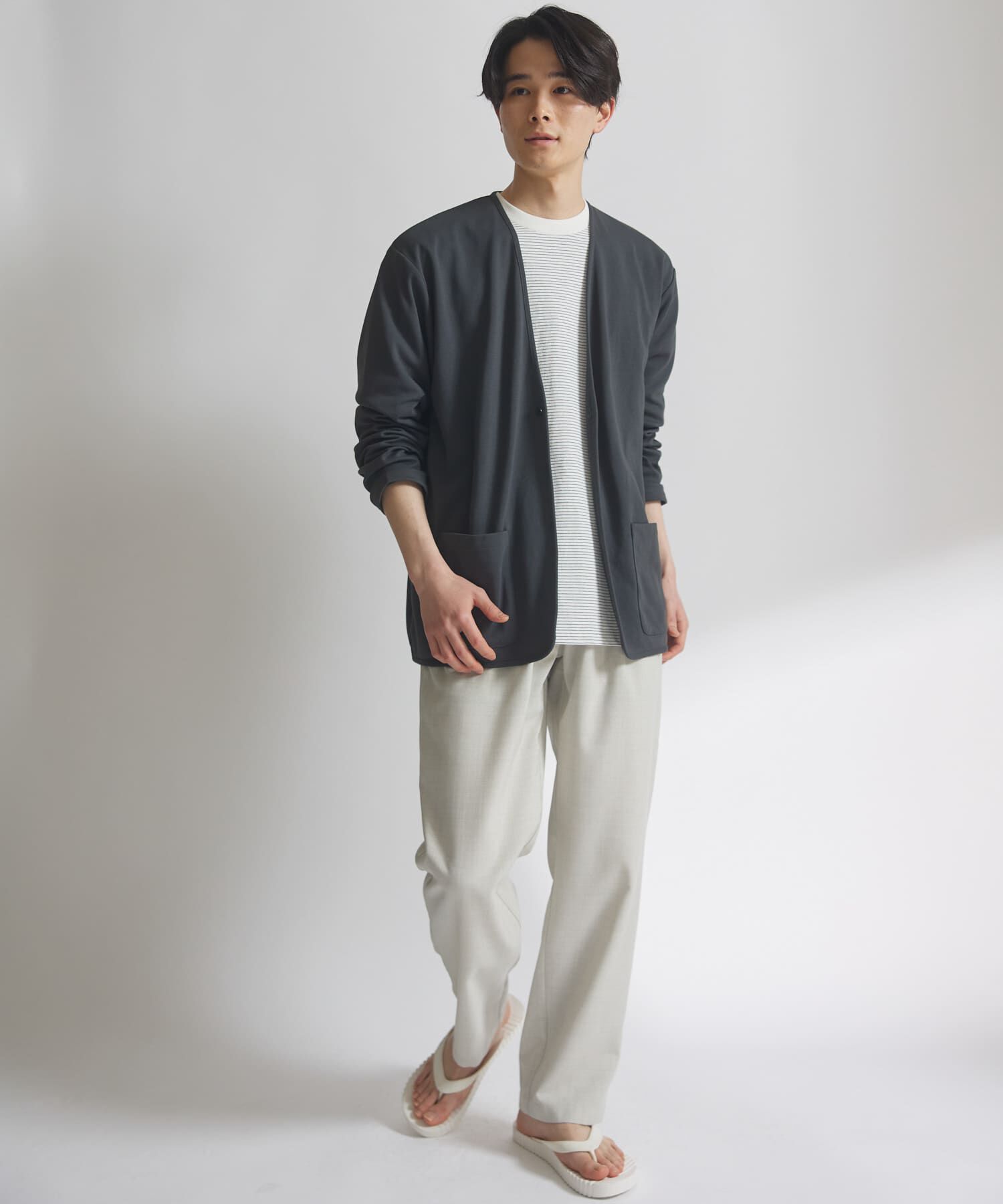 URBAN RESEARCH DOORS「『吸水速乾/イージーケア』リネンライクイージーパンツ」|その他|