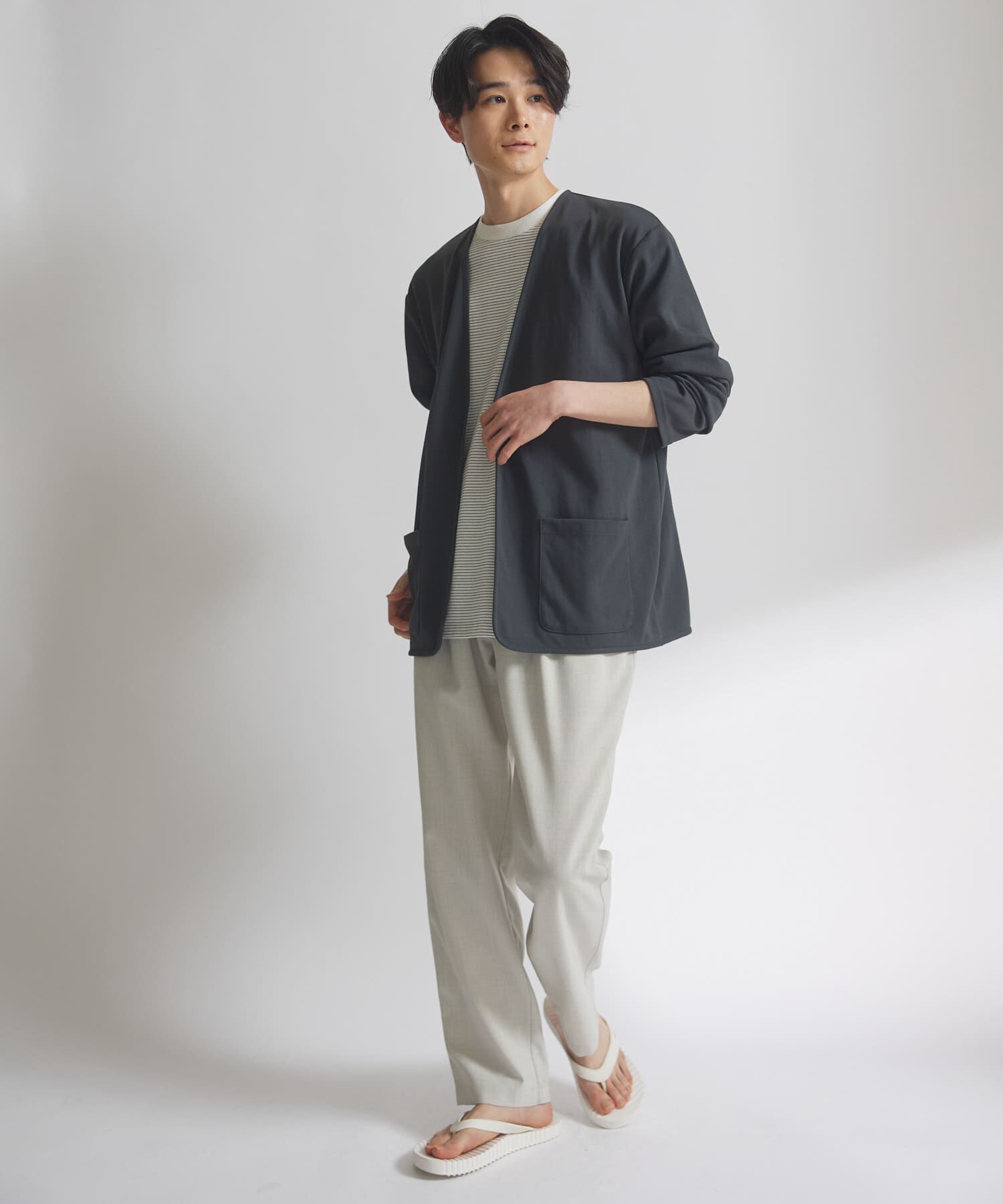 URBAN RESEARCH DOORS「『吸水速乾/イージーケア』リネンライクイージーパンツ」|その他|