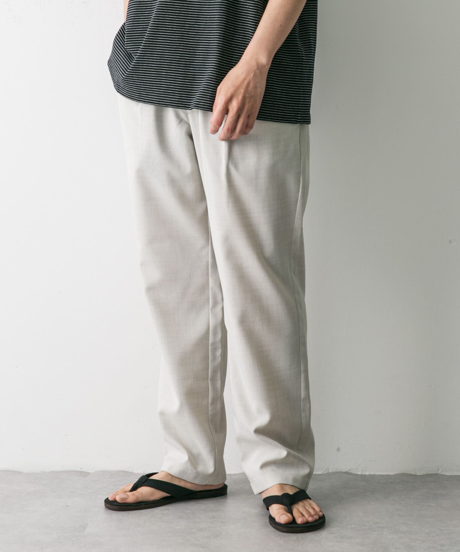 URBAN RESEARCH DOORS「『吸水速乾/イージーケア』リネンライクイージーパンツ」|その他|