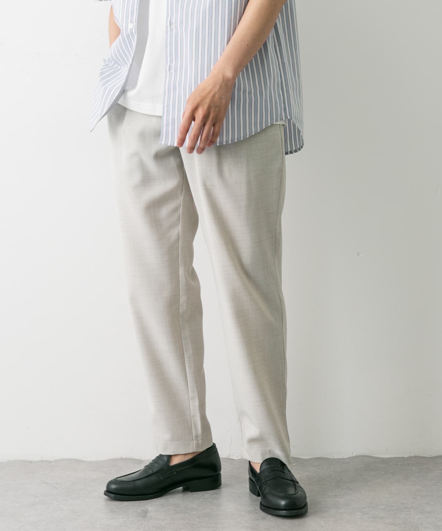URBAN RESEARCH DOORS「『吸水速乾/イージーケア』リネンライクイージーパンツ」|その他|