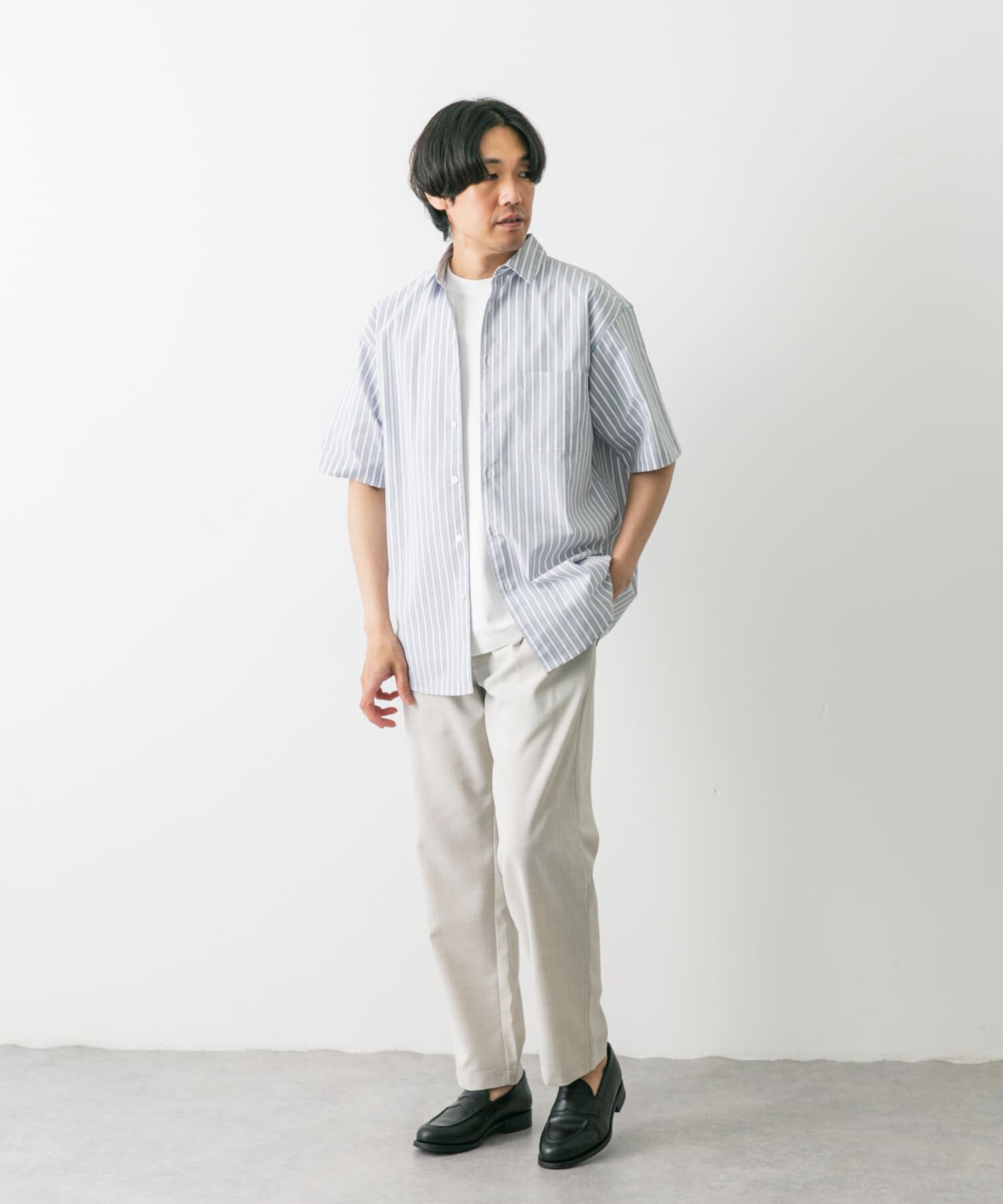 URBAN RESEARCH DOORS「『吸水速乾/イージーケア』リネンライクイージーパンツ」|その他|