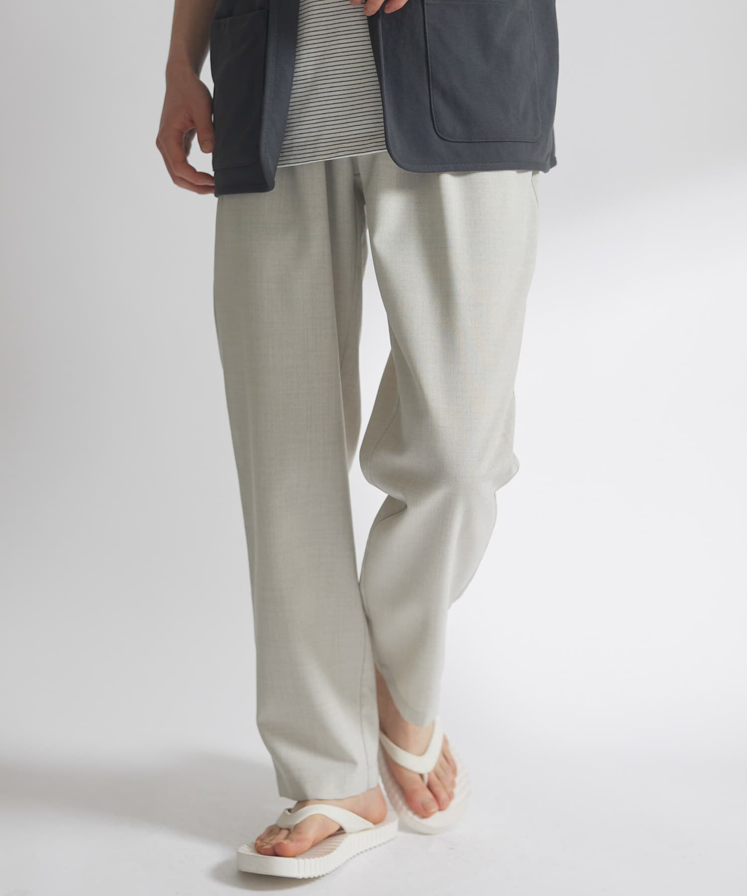 URBAN RESEARCH DOORS「『吸水速乾/イージーケア』リネンライクイージーパンツ」|その他|