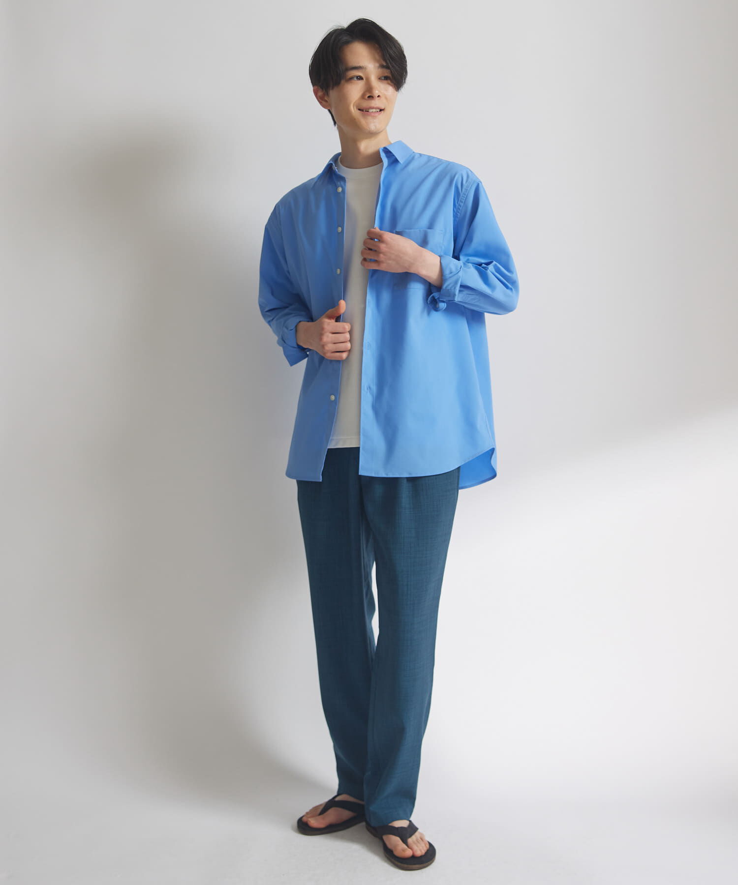 URBAN RESEARCH DOORS「『吸水速乾/イージーケア』リネンライクイージーパンツ」|その他|