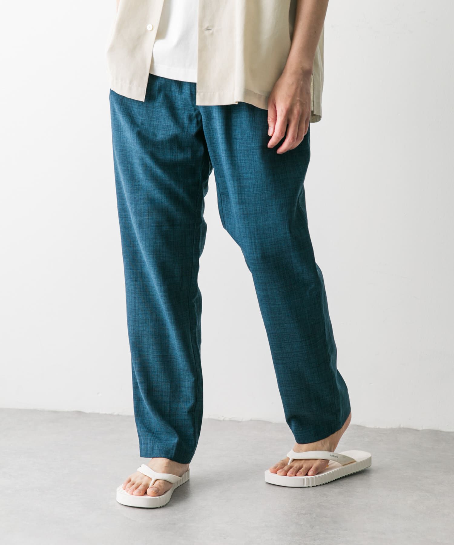 URBAN RESEARCH DOORS「『吸水速乾/イージーケア』リネンライクイージーパンツ」|その他|