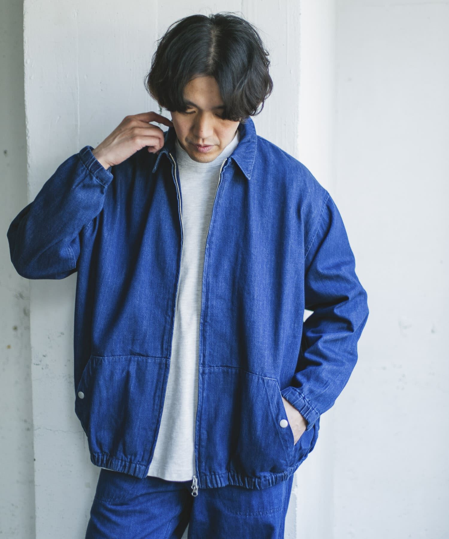 URBAN RESEARCH DOORS「Denim Zip Blouson」|デニムジャケット|