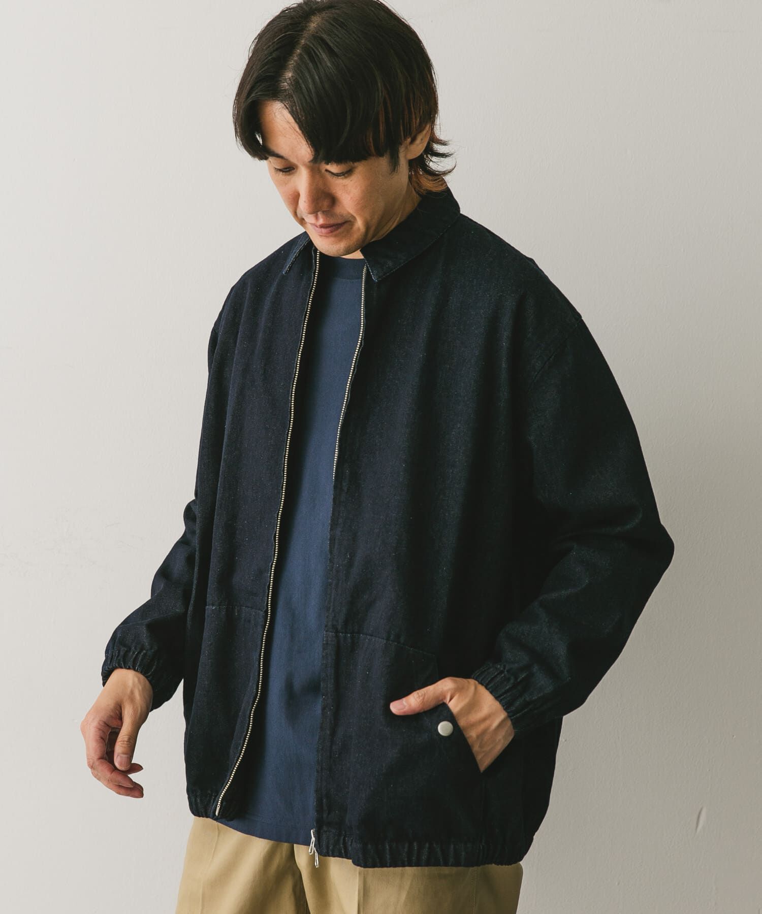 URBAN RESEARCH DOORS「Denim Zip Blouson」|デニムジャケット|