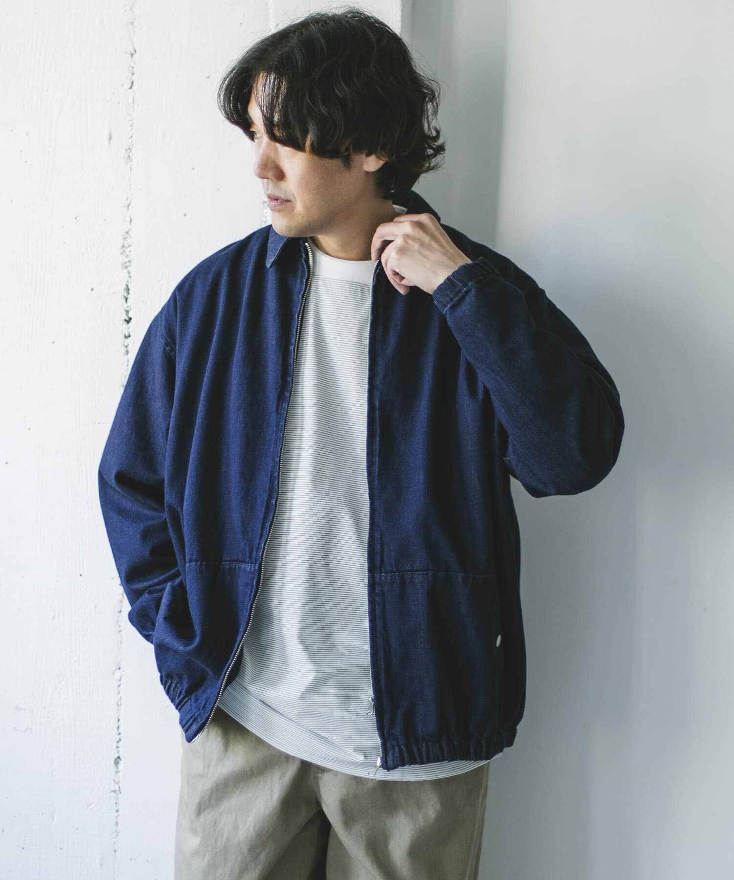 URBAN RESEARCH DOORS「Denim Zip Blouson」|デニムジャケット|