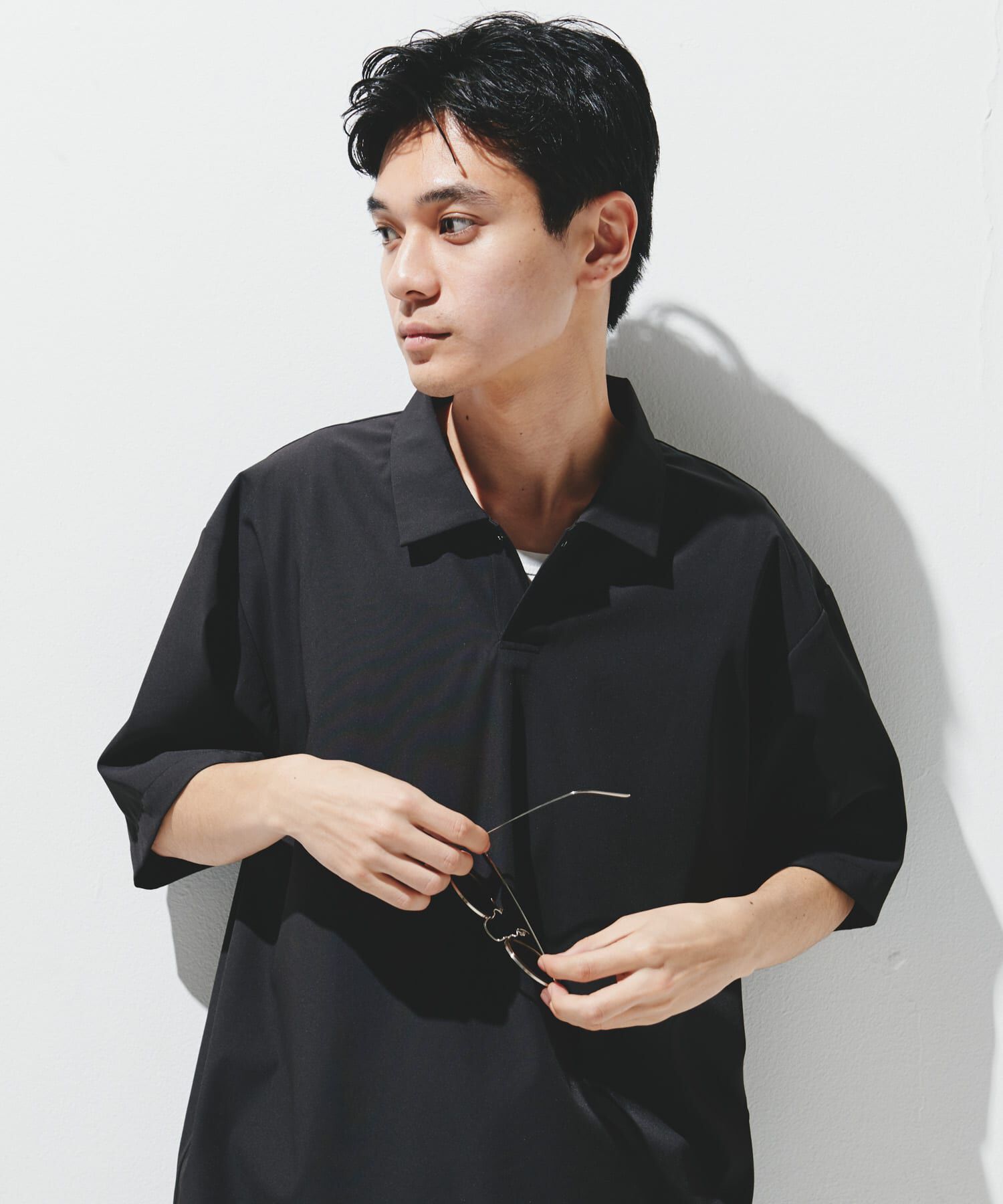 URBAN RESEARCH DOORS「『UR TECH』サマシェア ポロシャツ」|ポロシャツ|