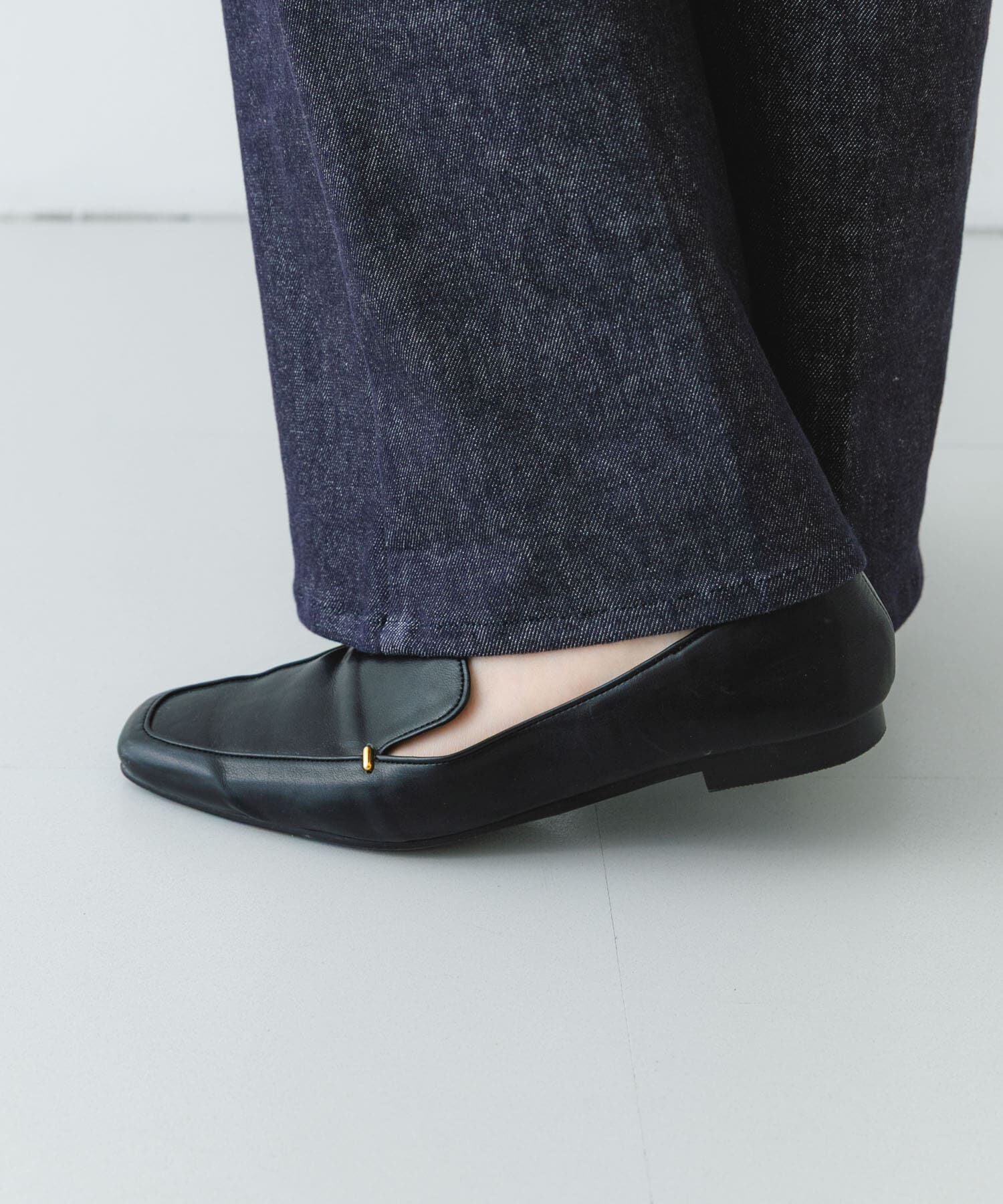 RODE SKO「『MADE IN JAPAN』スクエアトゥプチメタルローファー」|ローファー|