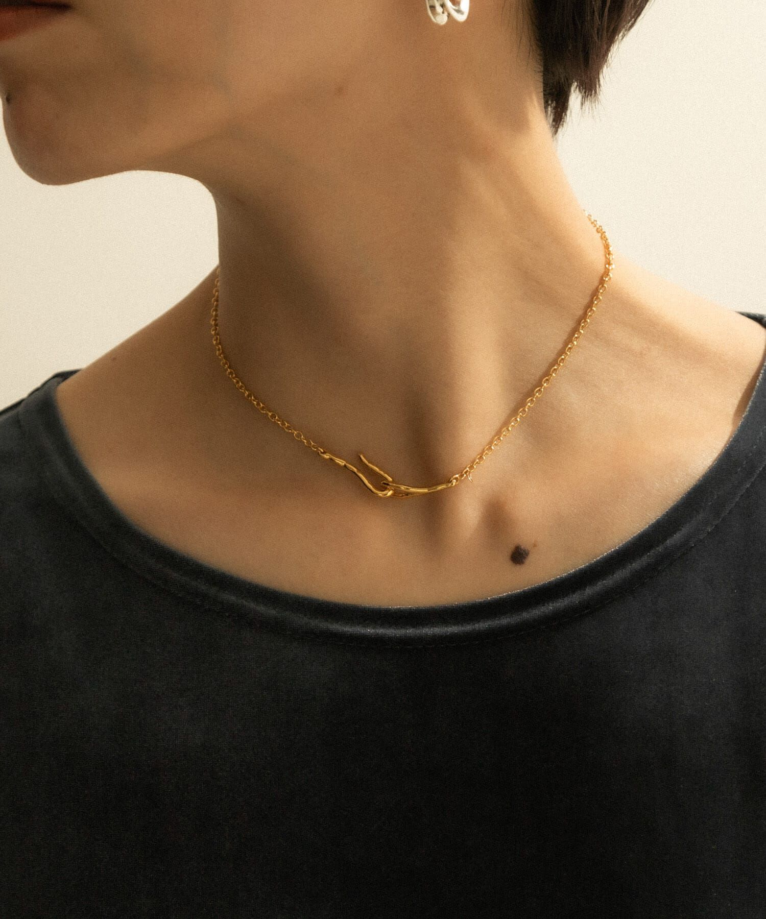 SMELLY「SMELLY so&rsquo;　mantel short necklace」|ネックレス|