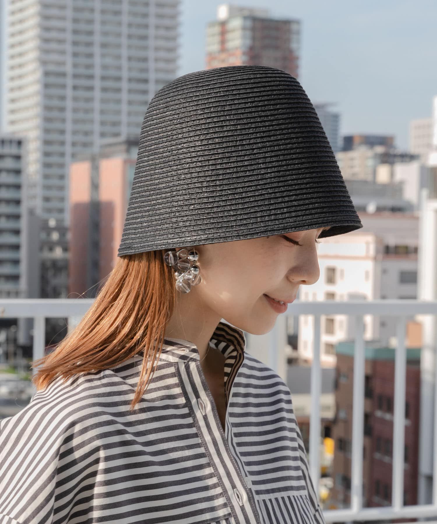 SMELLY「ペーパークローシュハット」|ハット|ブラック