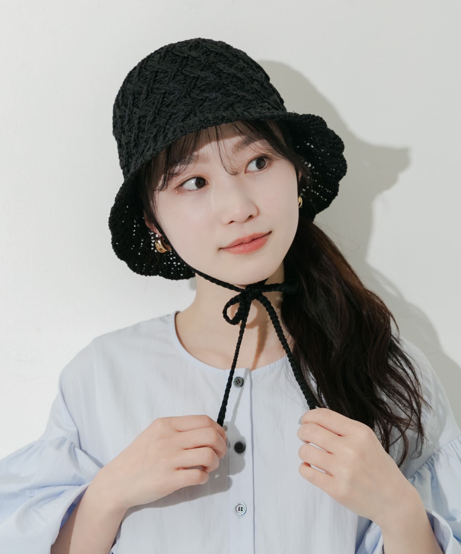 SMELLY「クロスアミサーモハット」|ハット|