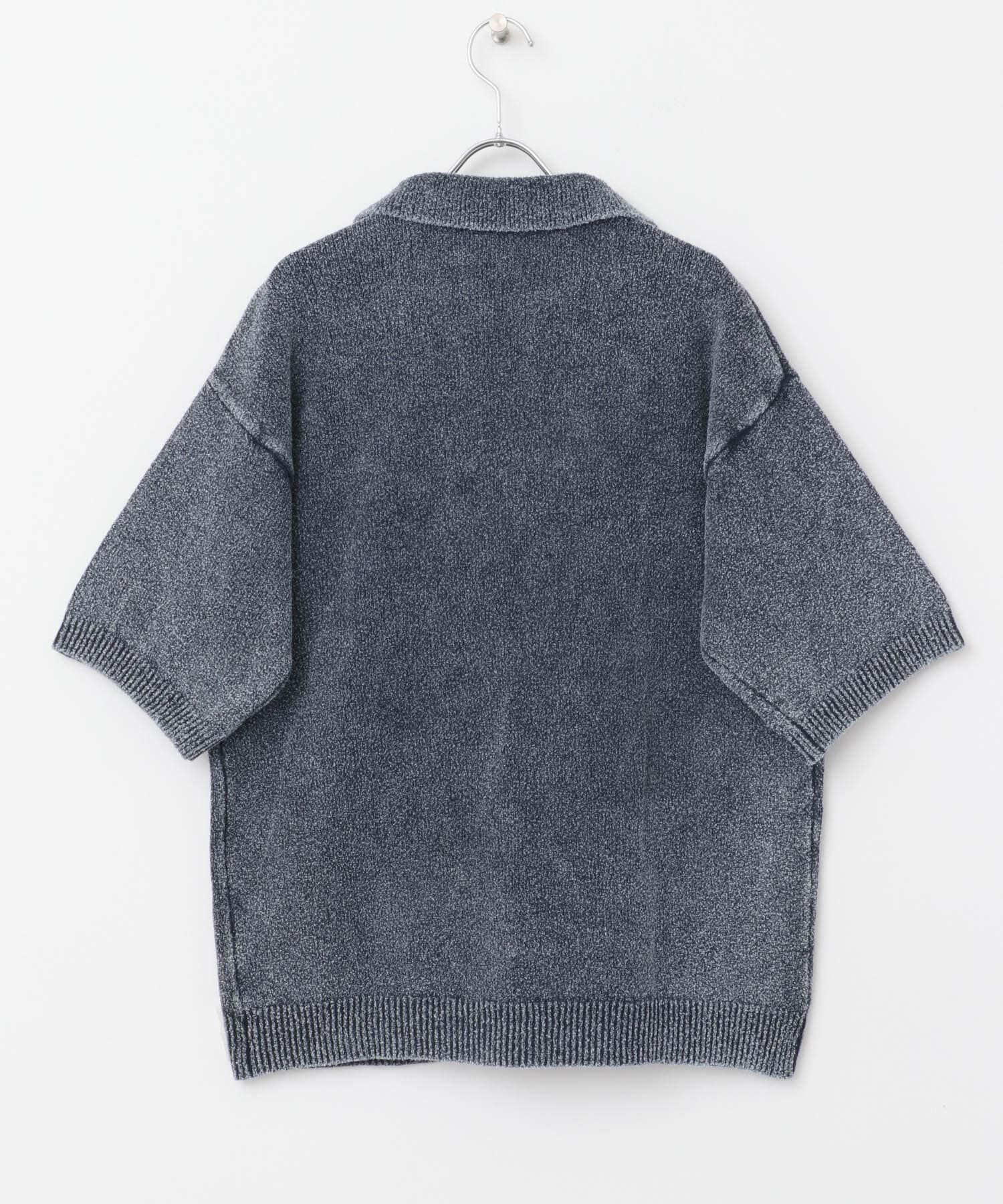 Sonny Label 「インディゴパイルスキッパーポロシャツ」|ポロシャツ|